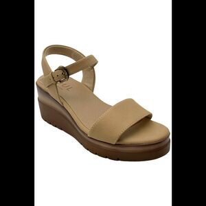 SOUL Naturalizer Women's Graciela Wedge Heel Sandal Birch Tan - Medium